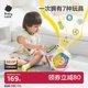 babycare七面体多功能游戏盒六面体百宝箱婴儿童串珠绕珠益智玩具