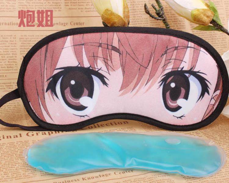 动漫卡通眼罩柯南黄漫老师火影透气冰眼罩睡眠冷热敷缓解疲劳遮