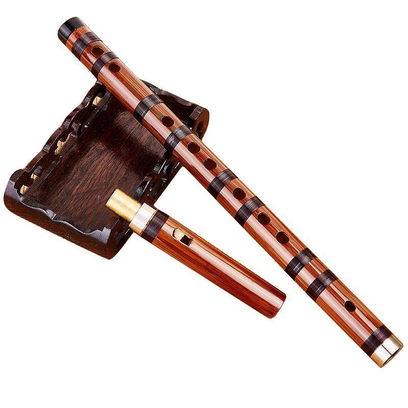 (今日10折)鸣声精制竖笛6孔葫芦笛苦竹笛成人儿童学