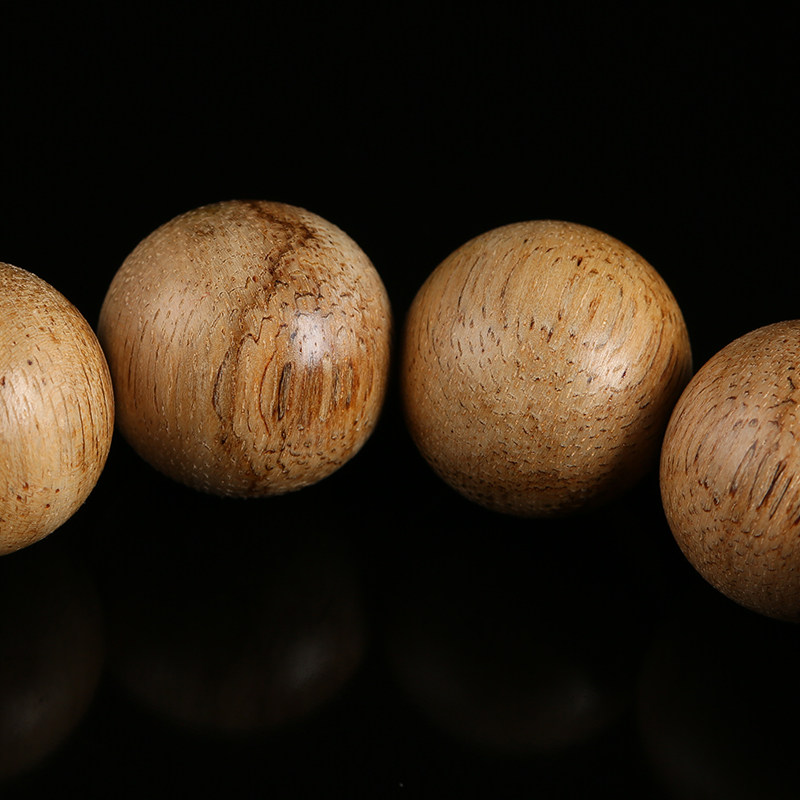 【义拍】孤山寺 木纹清晰 沉香手串14.53g 本寺法会加持