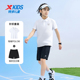 特步童装男童POLO衫短袖套装2025夏季新款儿童运动服大童男孩夏装