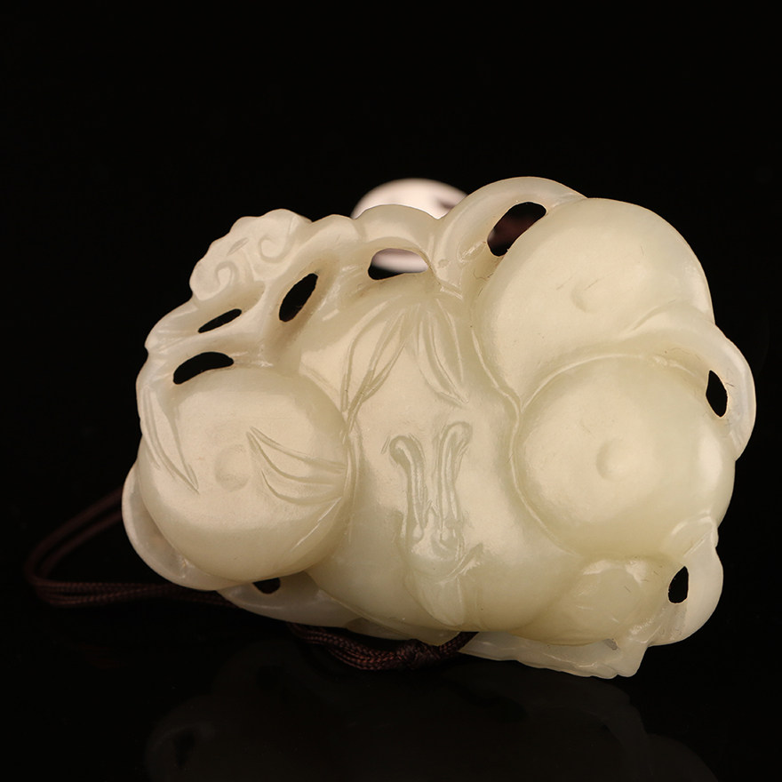 9号和田玉君子佩(现代仿古)