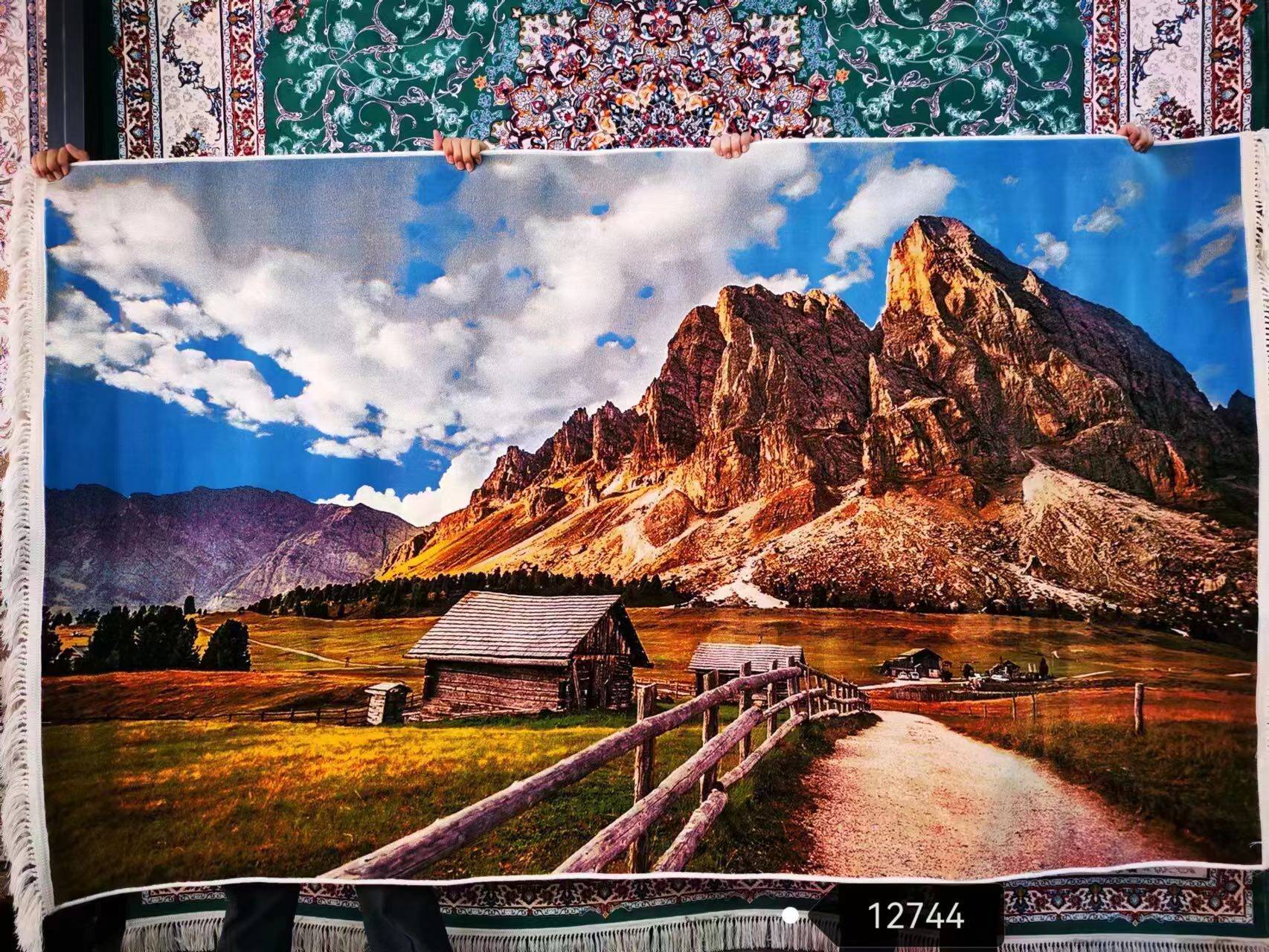 新疆特色挂毯居家装饰艺术品客厅壁毯壁挂动物类挂画挂毯/壁毯