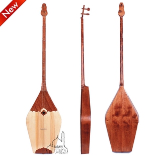 哈萨克斯坦进口松木阿拜冬不拉 哈萨克族 中高档专业演奏冬不拉