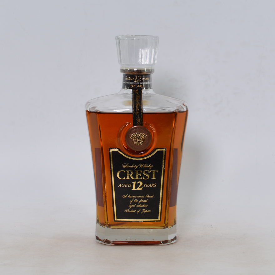 【51】90年代 日本三得利crest 12年威士忌