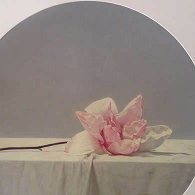 【双十二】 中央美院 李剑《花卉》布面油画