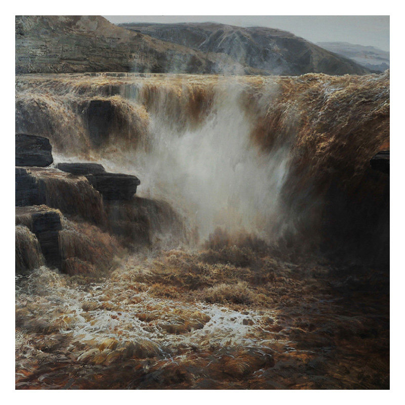 赵军《壸口》系列二 巨幅原创油画