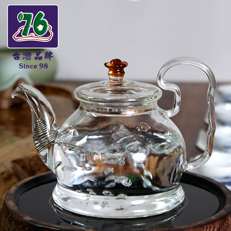 台湾76玻璃茶壶 耐热电陶炉专用煮