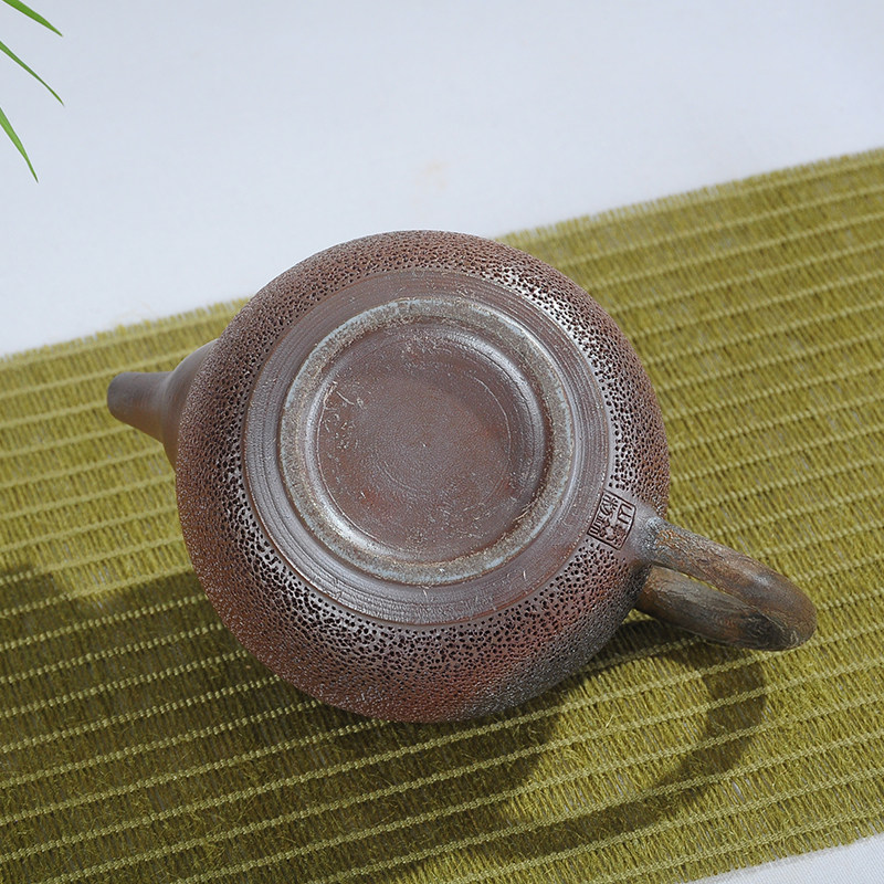 400年月记窑 民间工艺大师纯手工定制 柴烧茶壶 [朦空]