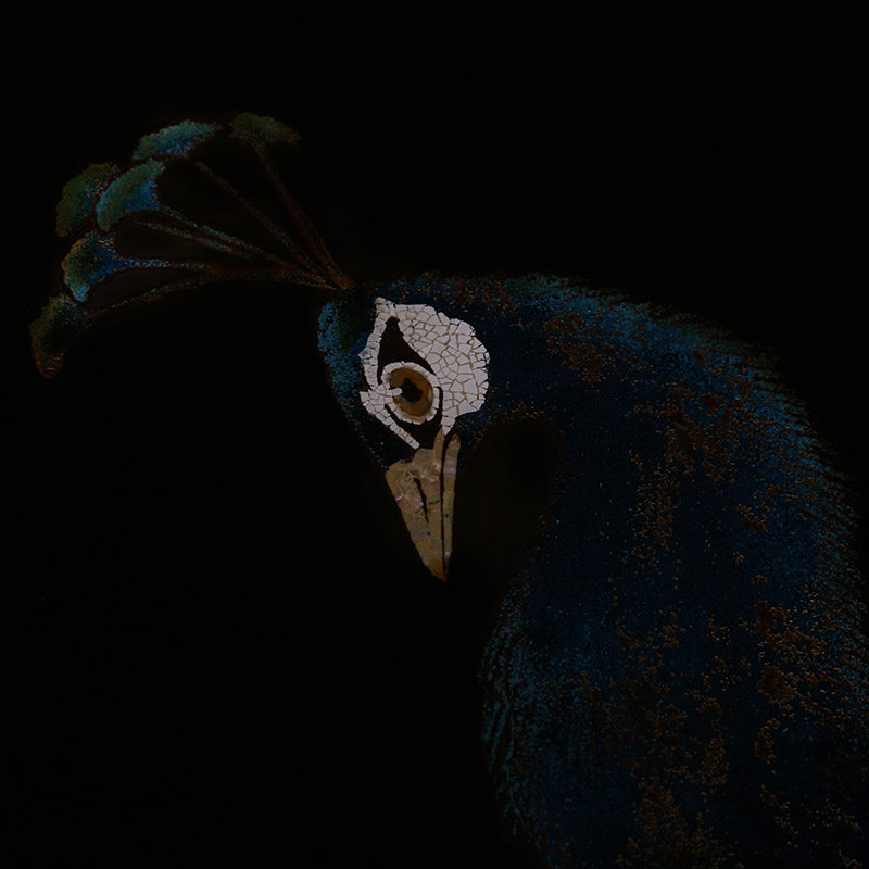 福州大漆【孔雀漆画】工美推荐 w918019