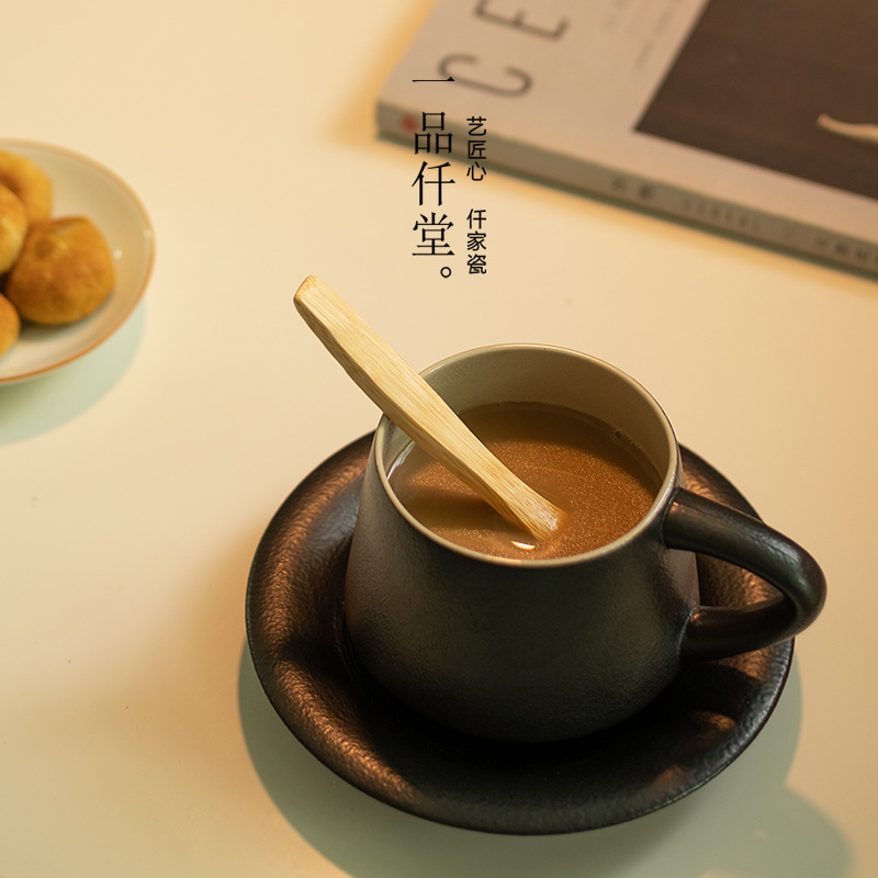 一品仟堂咖啡杯子简约家用复古下午茶具套装ins网红精致陶瓷杯碟在类目 餐饮具, 咖啡器具, 咖啡杯中 - 来自Buy2taobao.com提供专业的淘宝代购服务