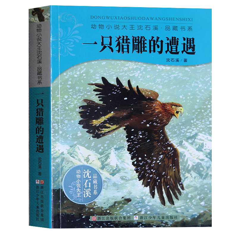 正版包邮 一只猎雕的遭遇 动物小说大王沈石溪品藏书系 中国儿童读物材料正版儿童文学书籍7-8-9-10-11-12-14岁中小学生课外书