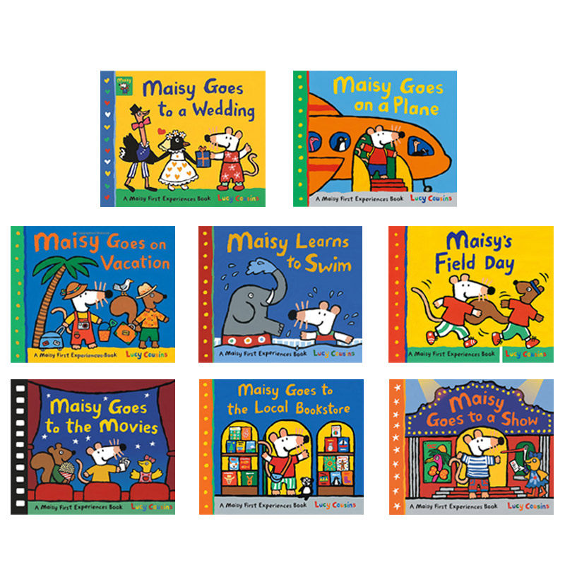 goes on a plane/on vacation幼儿启蒙认知绘本亲子早教图画书lucy