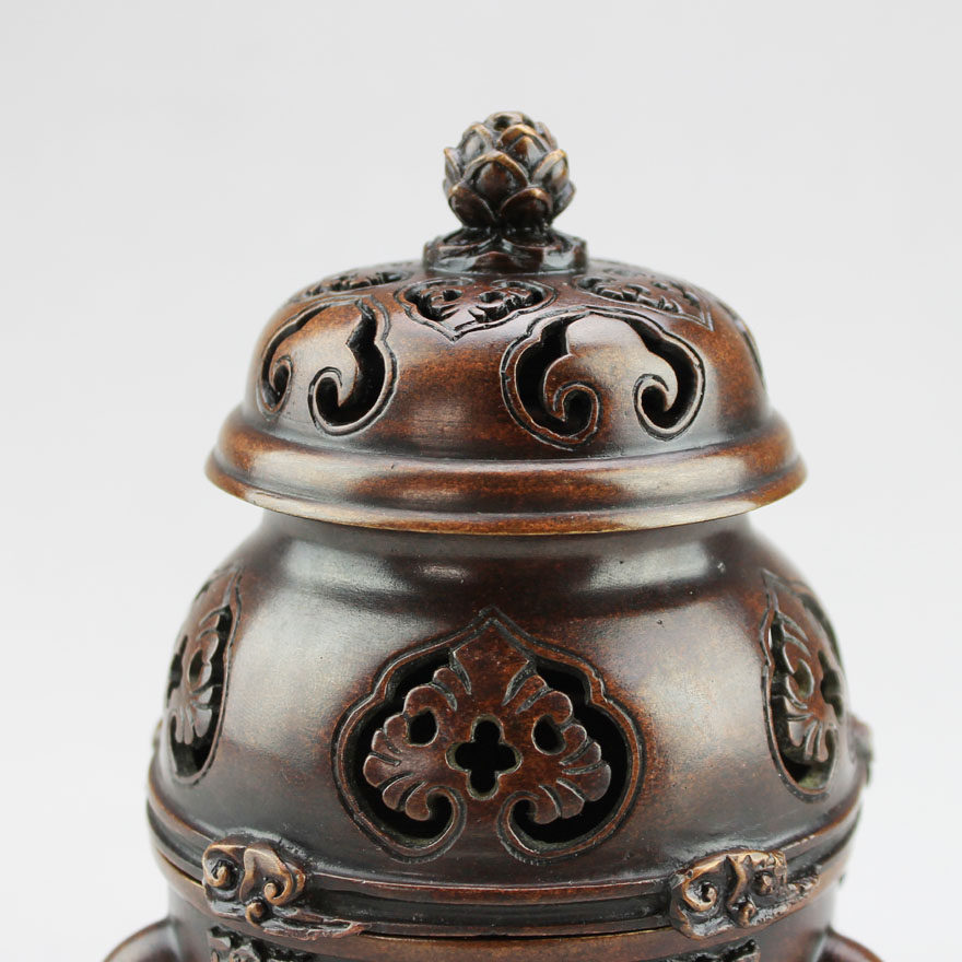 国家级工艺美术大师陈巧生作品帝王熏炉