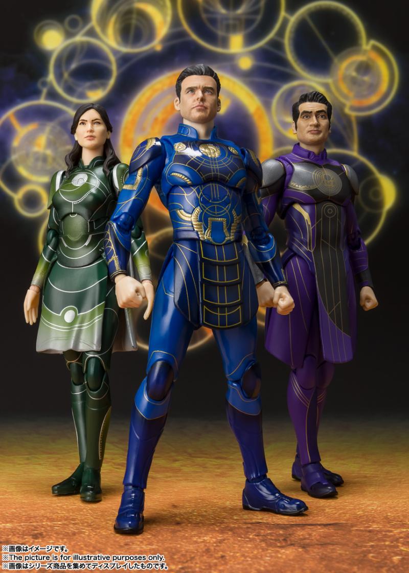 万代 shf 漫威 永恒族 伊卡瑞斯 瑟西 金格 可动人偶 现货