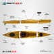 Point65 Mercury 水星拼接皮划艇独木舟单人双人多人可拆分海洋舟