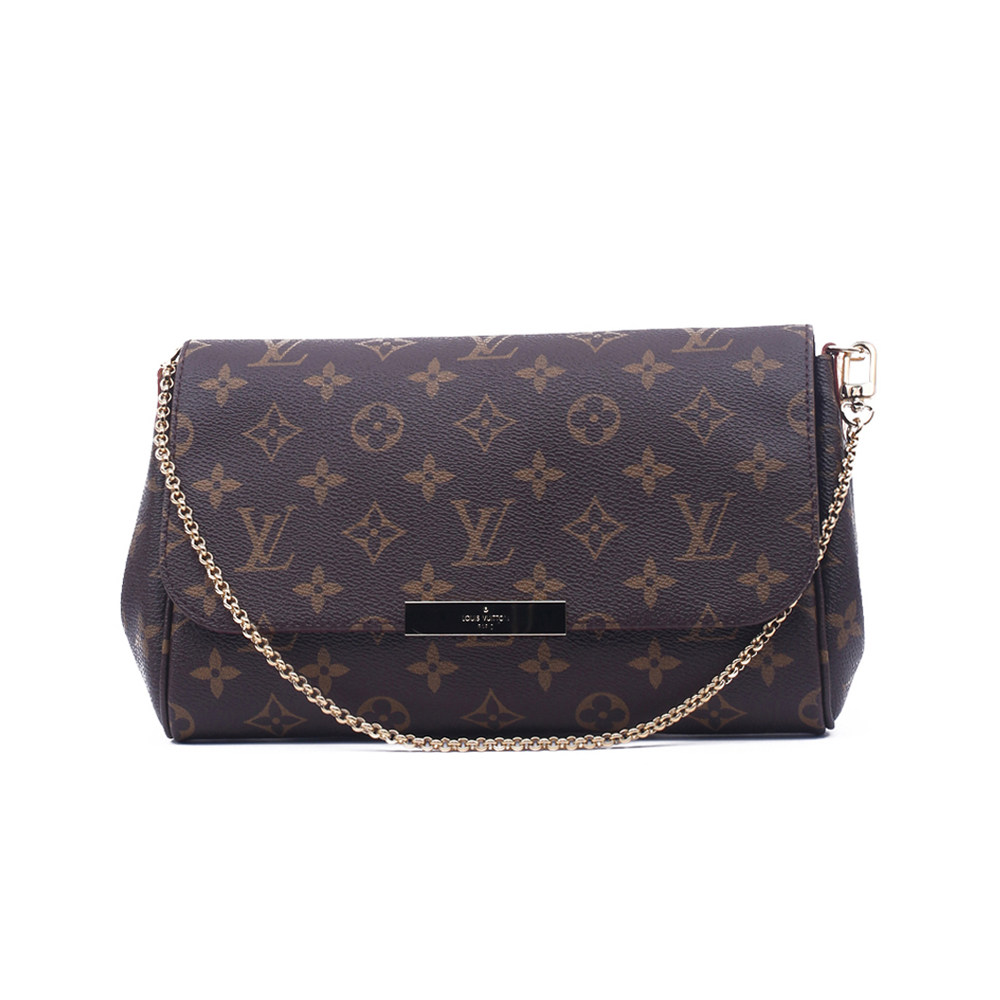 [99新]未使用 louis vuitton 老花 favorite 中号手袋