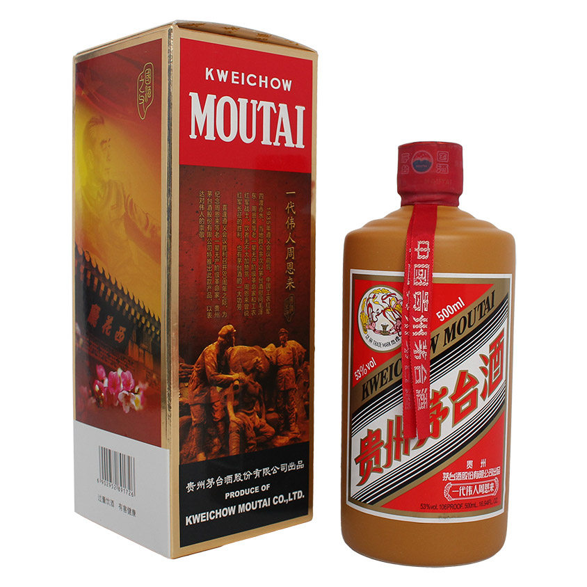 8.(贵州)2015年 53度 500ml 一代伟人国酒之父茅台1瓶