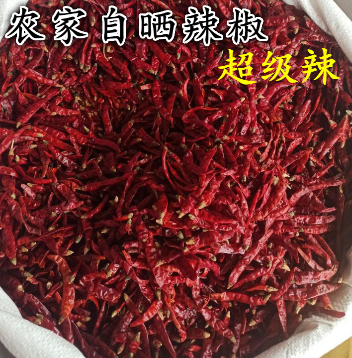 变态辣印度魔鬼辣椒干货250克超小米辣干辣椒特辣干红辣椒魔鬼辣