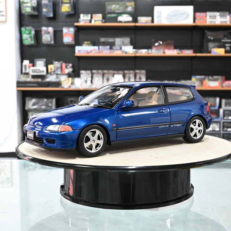 LCD 1:18 本田思域 EG6 合金全开汽车模型 type r 成品 收藏摆件