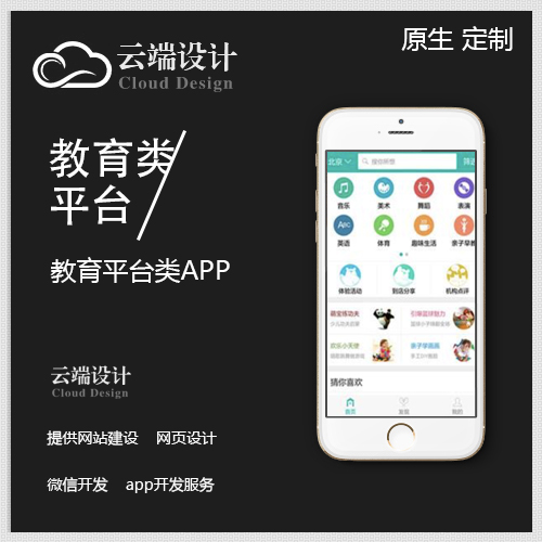 雅安教育门户类原生APP网站建设 定制 网站制作APP开发制作