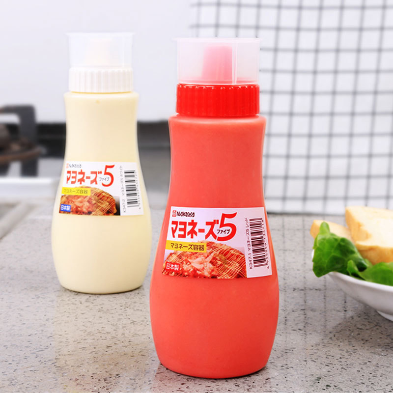 日本进口厨房调味瓶创意调料瓶五孔沙拉酱挤压瓶番茄酱挤瓶果酱瓶在类目 厨房/烹饪用具, 厨用小工具/厨房储物, 储物瓶罐/厨房储物器皿, 调味瓶罐中 - 来自Buy2taobao.com提供专业的淘宝代购服务
