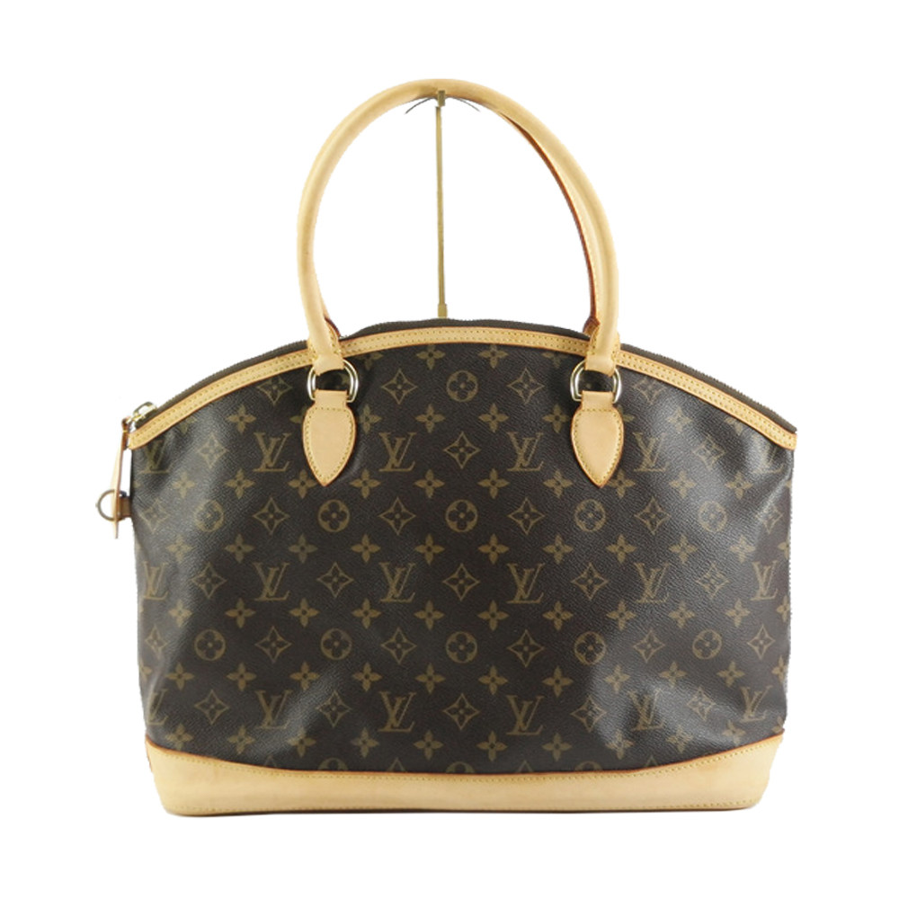【85新】lv lockit中号老花手提包 b1603110038