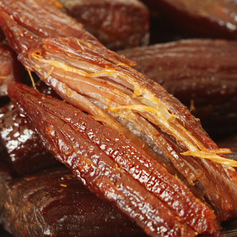 牛肉干内蒙古手撕风干牛肉条牧民老马原味香辣清真空熟食500g散装