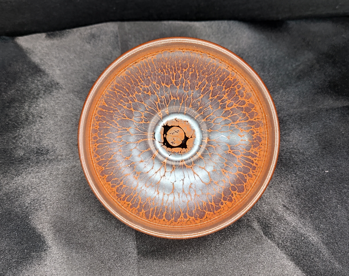 主播推荐容山堂建阳建盏无足钵黄涛制ht177