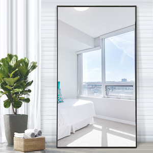 玉晶ins服装店穿衣镜全身落地镜卧室家用大镜子显瘦拉长试衣镜