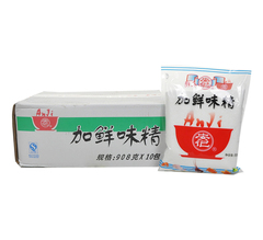 安记加鲜味精(1*10*908g)  厨房调味品调鲜 增鲜调味味精厂家直销