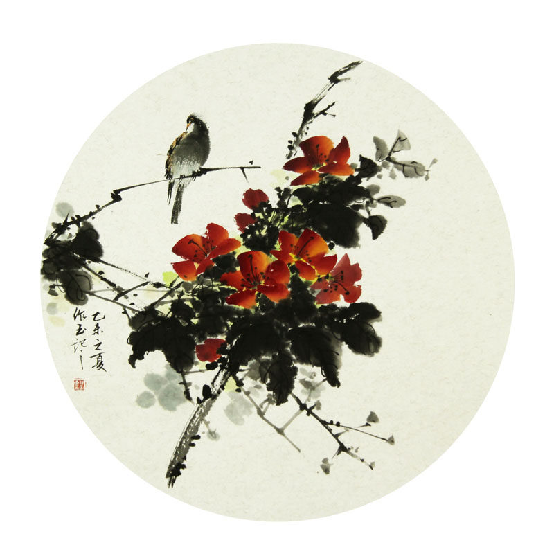 张作玉《团扇》河南美协