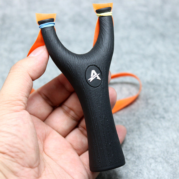 纳米树脂pom飞虎射手短拉王扁皮筋弹弓圆头撑头反曲塑料abs塑料弓