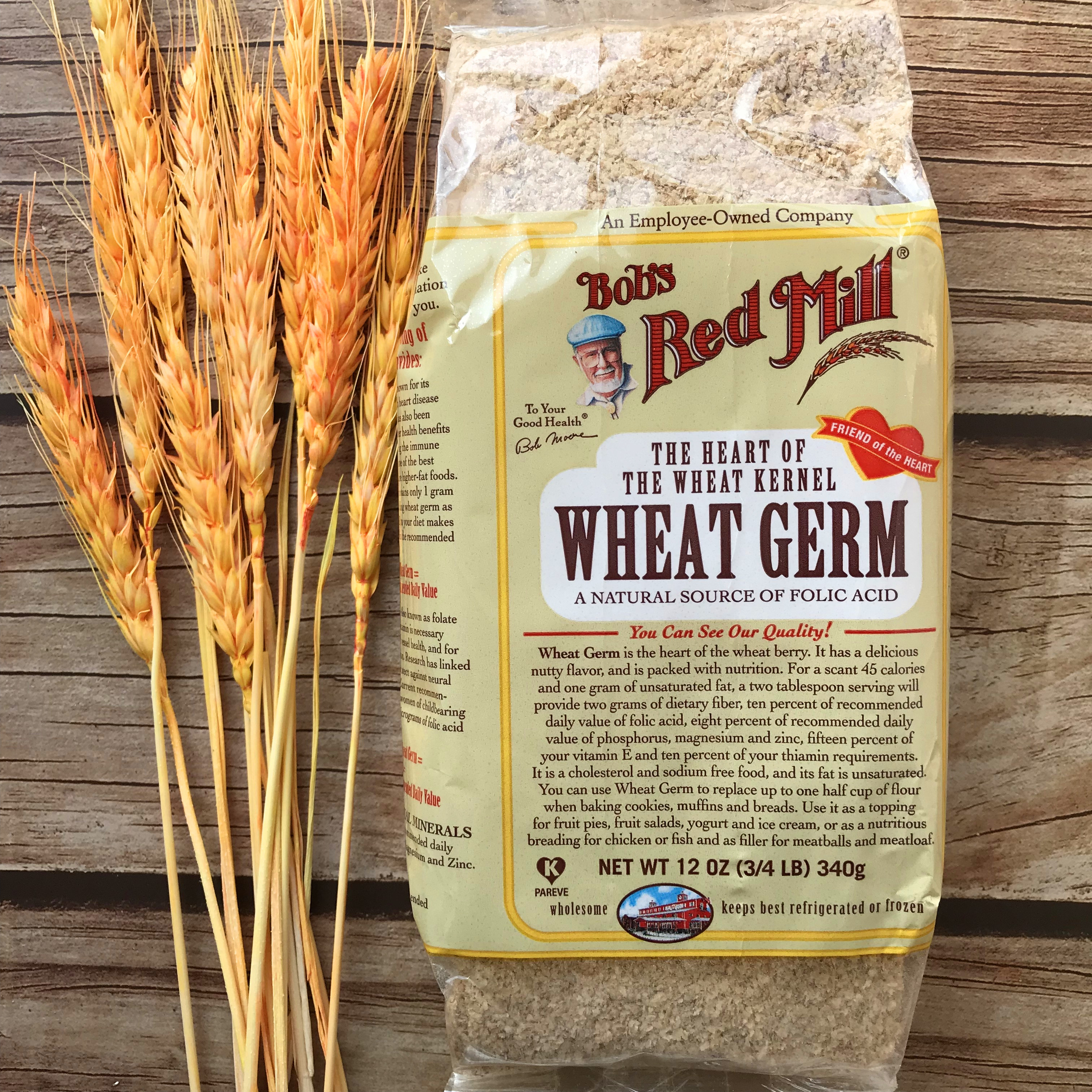 bobs red mill红磨坊小麦胚芽粉 即食wheat germ烘焙无糖胚芽片