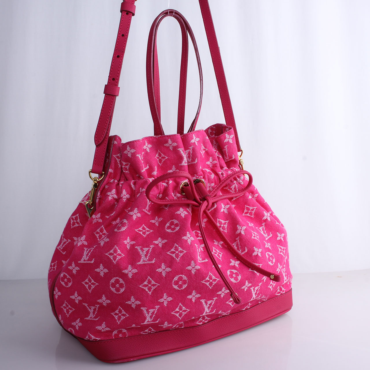 [9.5新]lv/路易威登 老花限量 单肩手提 女士 水桶包