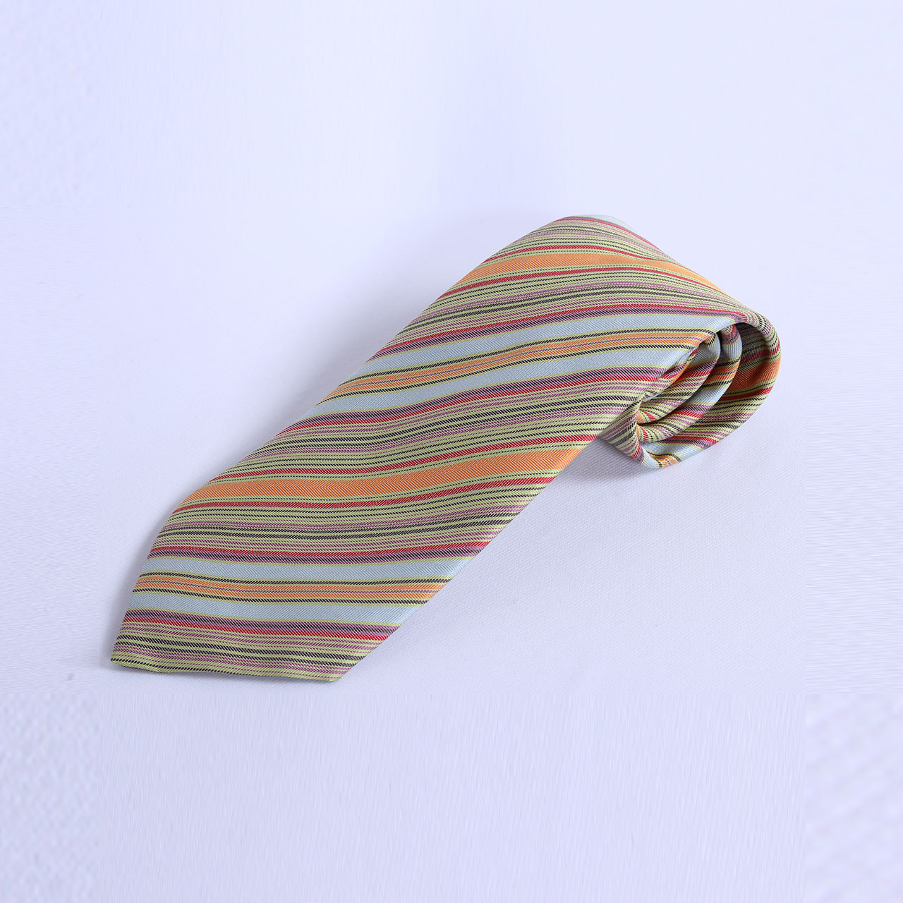 [9.0新]hermes/爱马仕 条纹彩色领带