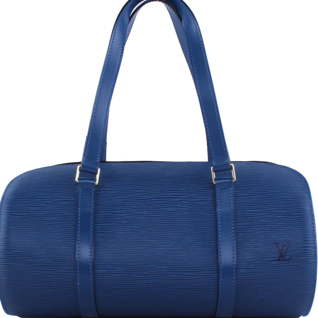 [9.5新]lv/路易威登 蓝色水波纹手提包