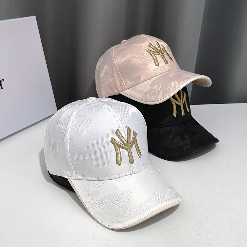帽子my字母女式潮牌正品韩版时尚百搭棒球帽男鸭舌帽春秋季遮阳帽