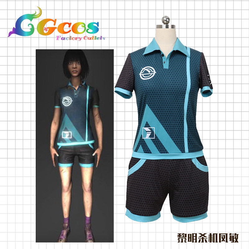 cg日本动漫黎明杀机凤敏cosplay服装女cos服支持来图定制