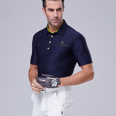新款正品高尔夫服装男装短袖T恤男士春夏运动上衣男款golf球衣