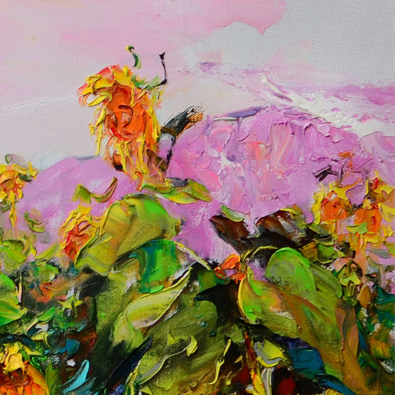 孙晓东 《霞光》 布面油画 收藏级珍品