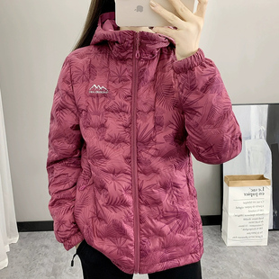 双面穿羽绒服女秋冬季大码200斤两面穿白鸭绒袄保暖棉服保暖外套