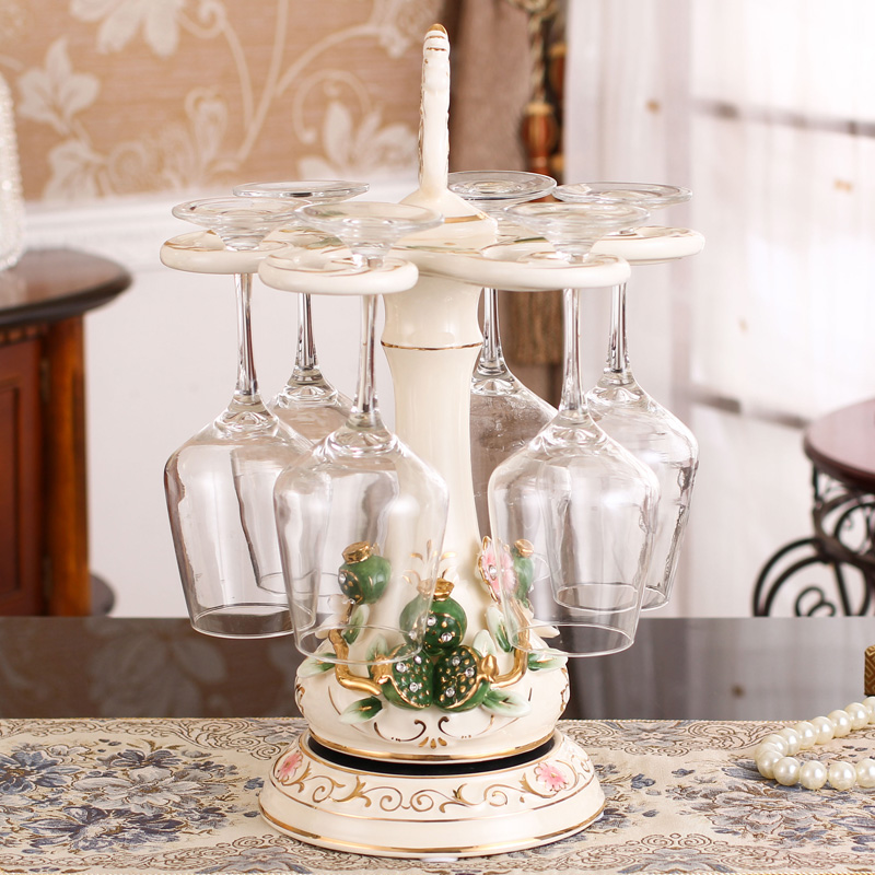 St Wine glass holder Upside down household European style Stemware Rack originality a living room ceramics decorate Decoration red wine Cup holderin the Tableware , Flagon/Wineglass/Wine , Wine category - from Buy2taobao.com to provide professional Taobao agent buy service