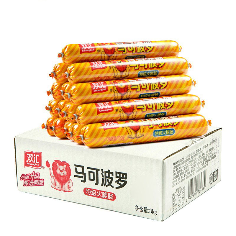 双汇火腿肠马可波罗100g*30支