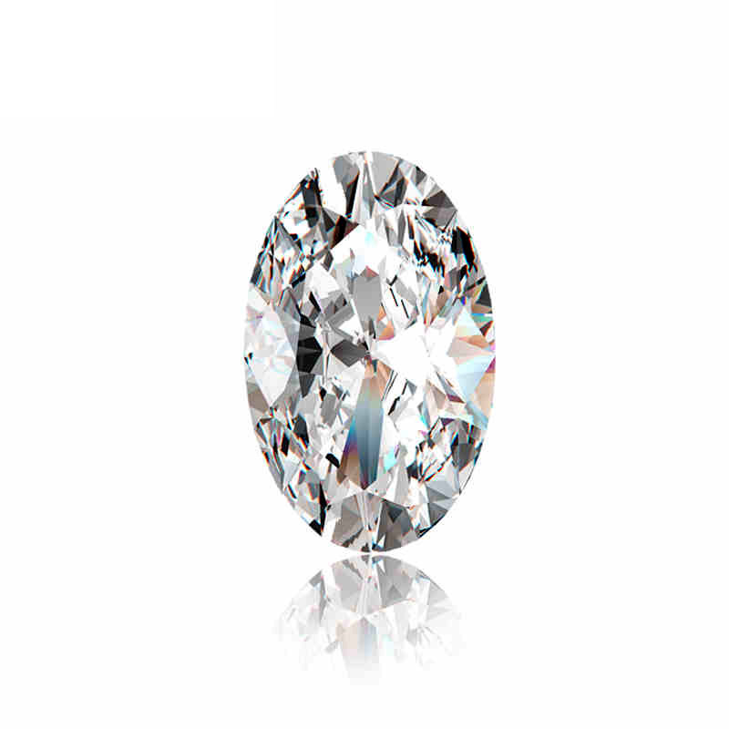 献和昌gia证书1.00克拉 颜色d 净度是vs2 天然椭圆形钻石