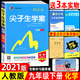2021版尖子生学案化学九年级下册新课标人教版RJ初中9年级下学期初中化学课本解读解析书籍全新改版教材同步训练讲解辅导书