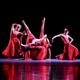 新款现代舞服红色之恋女群舞表演服装中国舞红色舞演出定制桃李杯