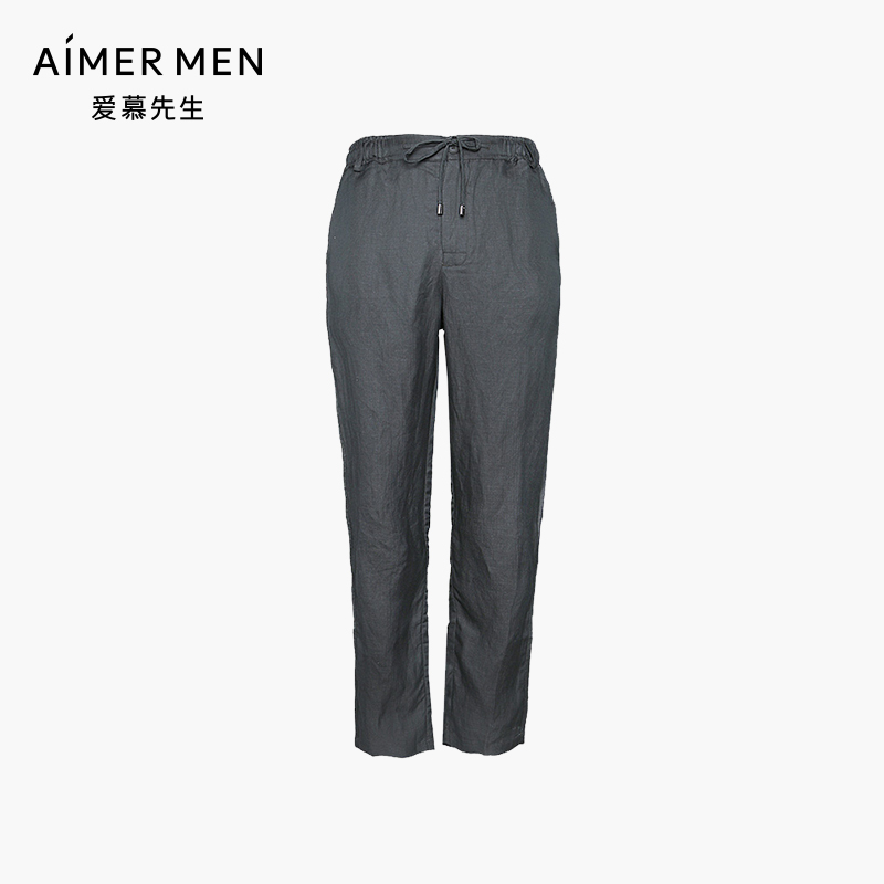 AIMER men/爱慕先生莱赛尔麻外穿男士长裤NS82Q31|ruв категории Мужская одежда, брюки - от Buy2taobao.com для оказания профессиональной услуги покупки агента Taobao