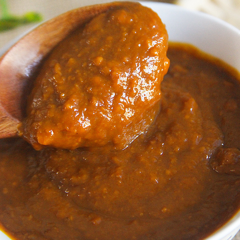 包邮 正宗东北黄豆酱农家手工大酱葱蘸酱自制沾菜酱的大豆酱2500g包邮