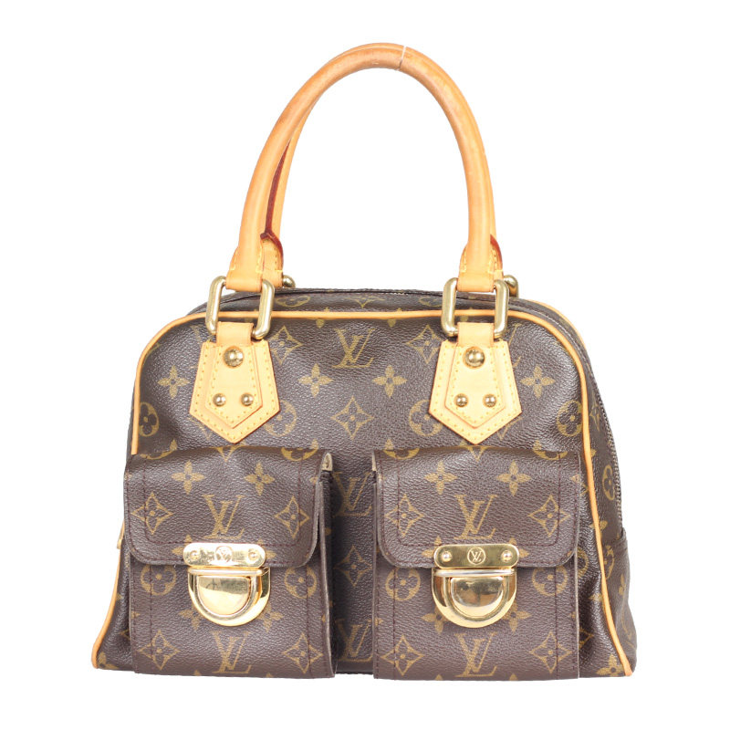 [9.0新]lv/路易威登 曼哈顿系列 经典老花 小号女士手提包